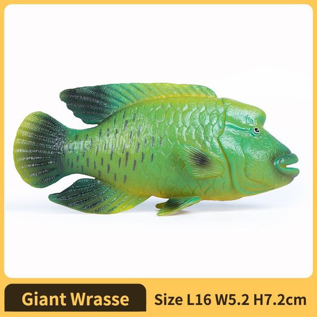 Yiran toy 1 Fischmodell Figur, Handbemalte Modellfigur, ab 1,5 Jahre - Bild 1