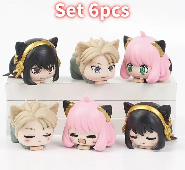 Yiran toy 1 Spy X Family Loid Forger Yor Forger Anya Forger Actionfiguren PVC - Bild 1