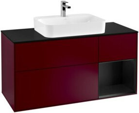 V&B Waschtischunterschrank Finion mit Wandbeleuchtung, Breite: 120 cm, Tiefe: 50,1 cm, Höhe: 50,1 cm - Bild 1