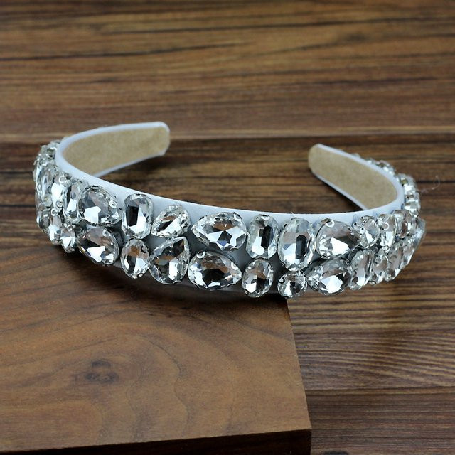 FirstStar Stirnband, Kristall, Silber, Damen - Bild 1