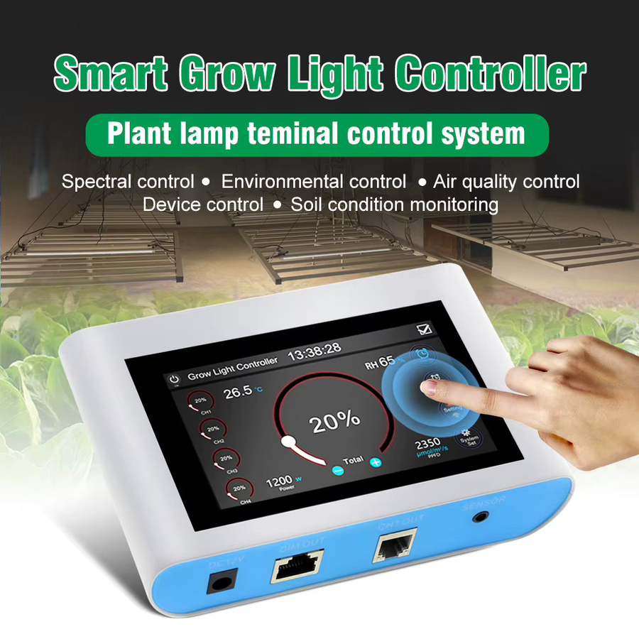 Hunta Intelligenter Kulturlichtregler für Pflanzenlampen mit 4-Zoll-Touchscreen-Display und Helligkeitsdimmer - Bild 2