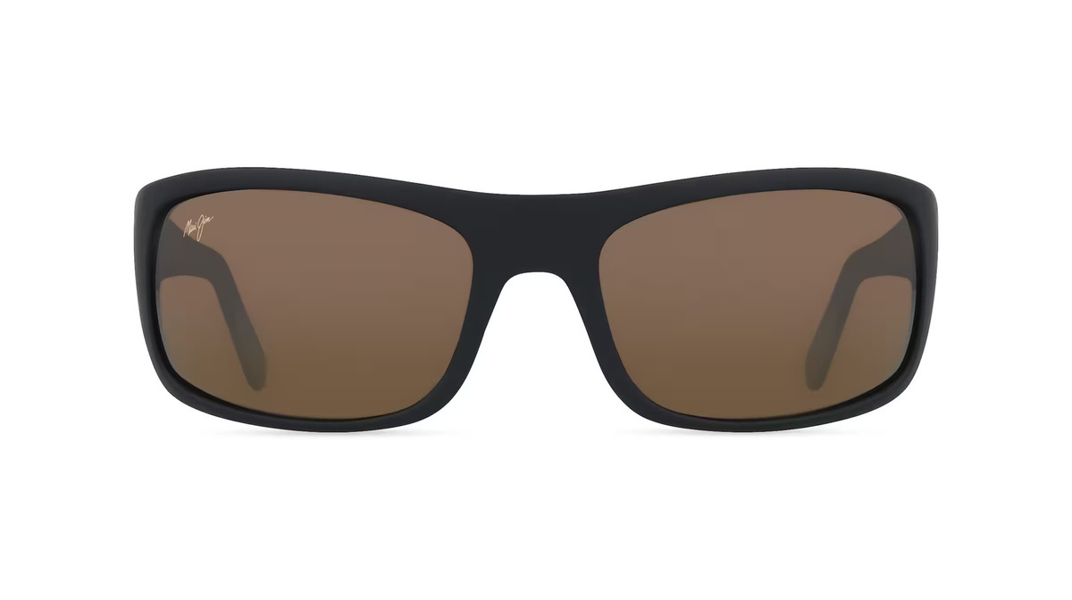 Maui Jim H202 Sonnenbrille, Vollrand, Eckig, Kunststoff, Unisex, schwarz - Bild 1