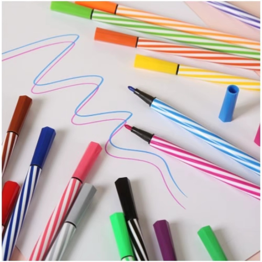 Fancy Waschbare Malmarker Set für Künstler und Schüler in Mehrfarben - Bild 4