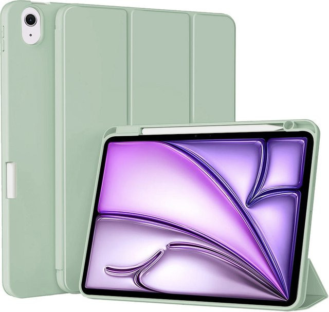 Techsuit Flex Trifold Hülle für Apple iPad Air 11 (2024, 2025, 2026), Matcha Grün - Bild 1