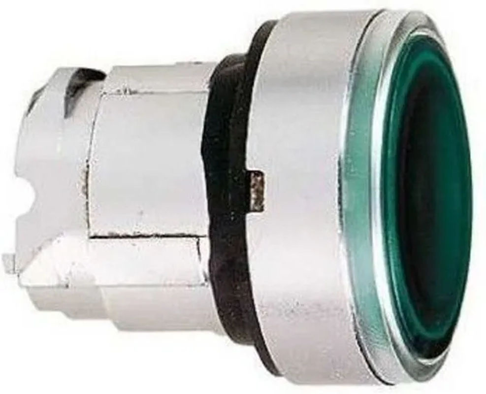 Schneider Electric ZB4BW33 Leuchtdrucktaster-Frontelement mit einer grünen Taste und Druckentriegelung - Bild 2