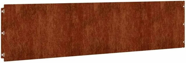 vidaXL Rasenkanten aus Cortenstahl, 10 Stück, flexibel, B/H: 25 x 103 cm - Bild 1