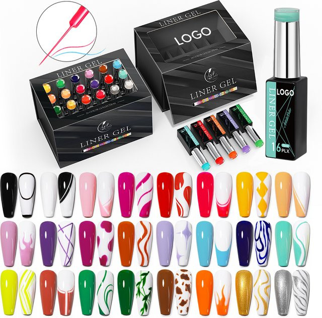 AS PLX 8 Gel-Nagellack, Glänzend, Unisex - Bild 1