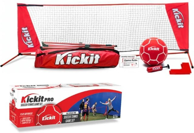 Kickit Fußball-Tennis Pro Doubles 3,6m Set - Bild 1
