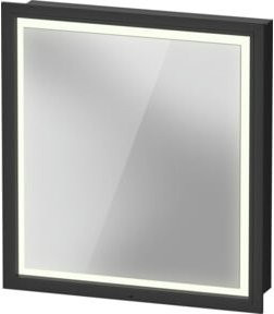 Duravit Spanplattenschraube mit Türanschlag L-Cube, Farbe: Graphit, B/T/H: 65 x 15,5 x 70 cm - Bild 1