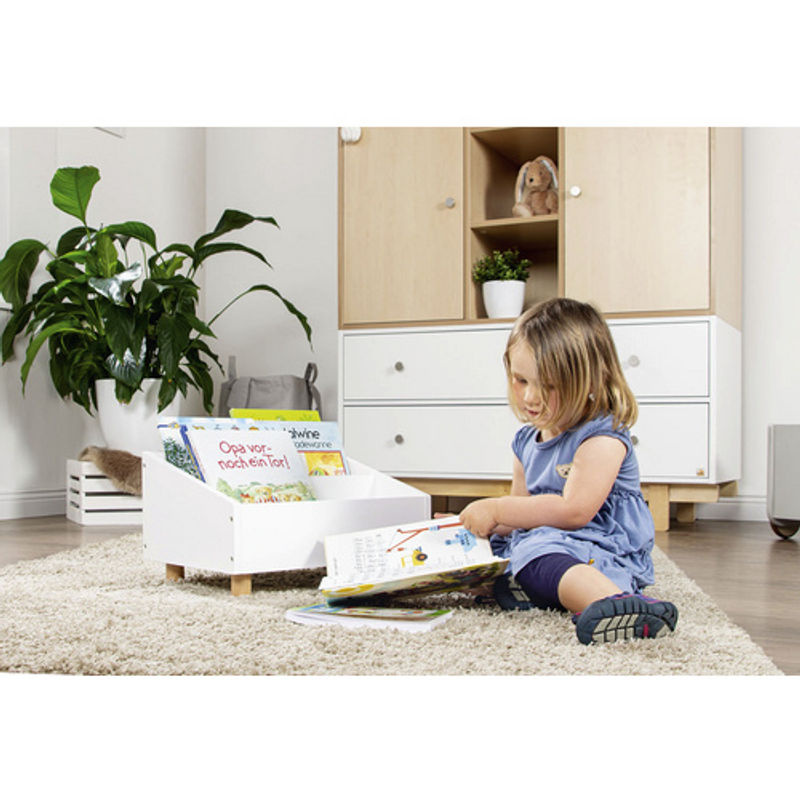 Pinolino Kinder-Bücherregal Ando, weiß/Buche, B/H/T: 50 x 26 x 32 cm - Bild 2