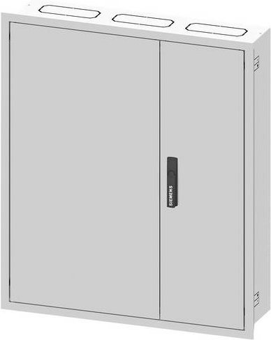Siemens Wandschrank Verteilung aus Stahl in Grau B: 30,0 cm, H: 50,0 cm, T: 14,0 cm - Bild 1