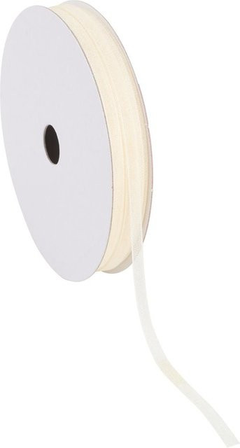 VBS Organzaband in Beige mit 3 mm Breite - Bild 1