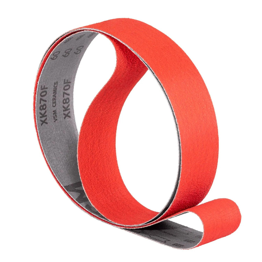 VSM Schleifband XK870F Korn 180, 5 Stück, Breite: 50 mm, Länge: 2000 mm - Bild 2