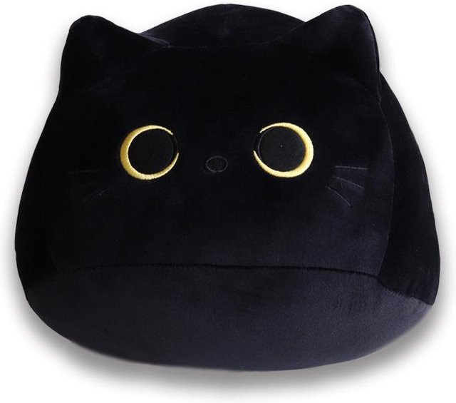 Yiran toy Schwarze Katze Plüschtier, 10cm, ab 0 Jahren - Bild 1