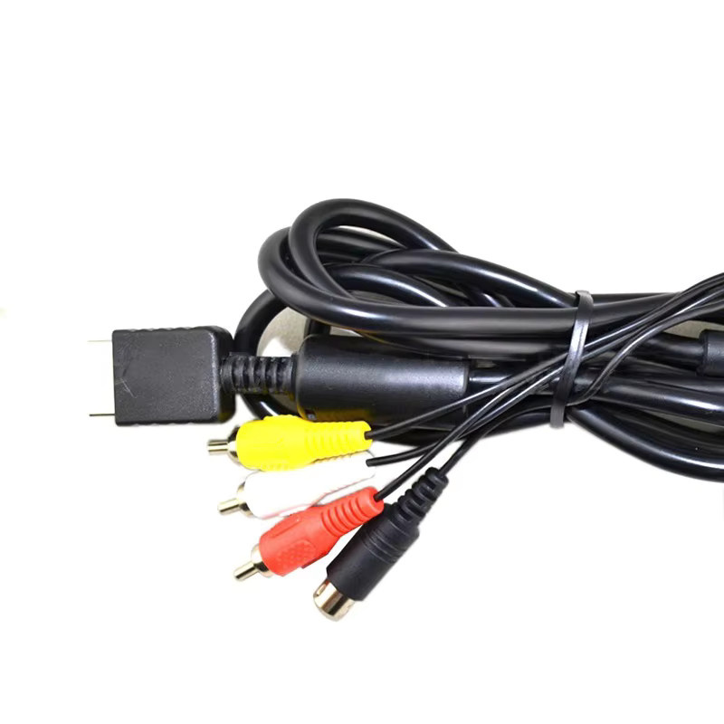 Sony S-Video Audio-Video-Kabel für PlayStation PS2 und PS3 in Schwarz - Bild 2