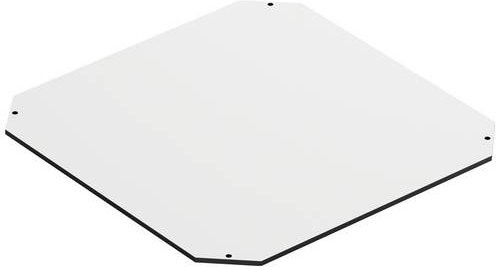 Spelsberg GEOS-L EP-3030 72101301 Montageplatte aus Isolierstoff in Weiß, B/T/H: 27,6 x 27,6 x 0,4 cm - Bild 1