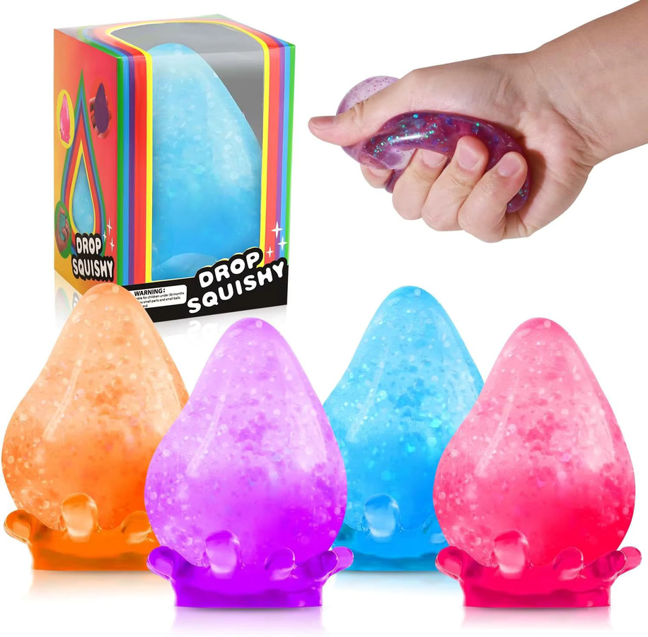 Bandai Herzförmiger Squeeze Fun Sensory Nice-Sicle Stressabbau-Würfel, Anti-Angst-Quetschobjekt - Bild 4