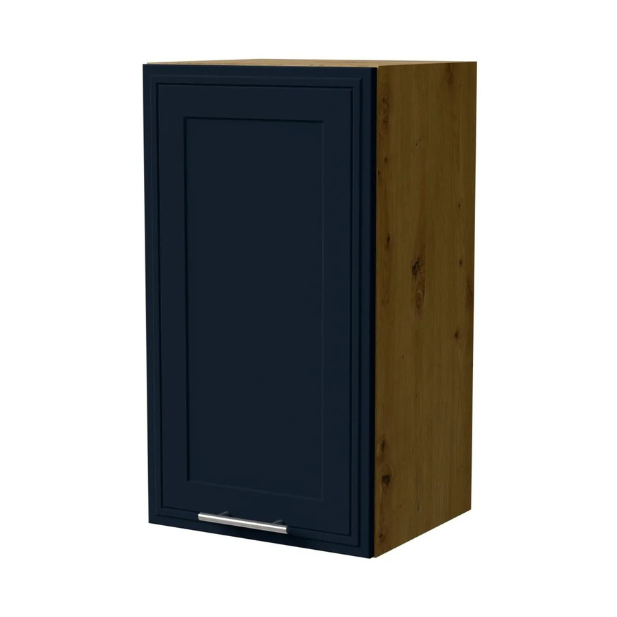Feldmann-Wohnen Hängeschrank Salo W2 Eiche Artisan und Indigo Matt mit Soft-Close-Türen, B/T/H: 40 x 32,5 x 72 cm - Bild 2