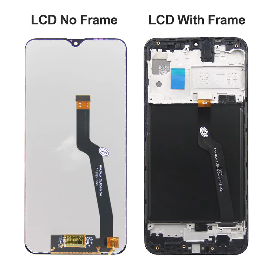Samsung A10 A105 LCD-Display Touchscreen-Digitizer-Baugruppe mit Rahmen in Schwarz - Bild 2