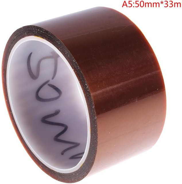 3M Polyimidband braun, hitzebeständig und hochisolierend für elektronische Komponenten, Breite: 50 mm, Länge: 33 m - Bild 1