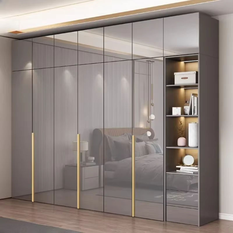 DUTRIEUX Kleiderschrank aus Holz mit Schubladen und internen Regalen für das Schlafzimmer - Bild 4