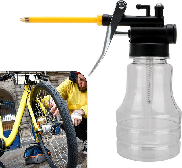 NICEYARD Hochdrucköler transparente Ölkanne mit 250 ml Füllmenge für Fett und Öl - Bild 1