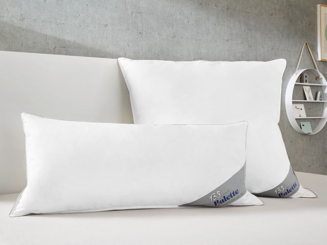 BALETTE 3-Kammer-Kopfkissen Premium Selection aus Daunen und Federn, Weiß, B/B/H: 80 x 80 x 0 cm - Bild 1