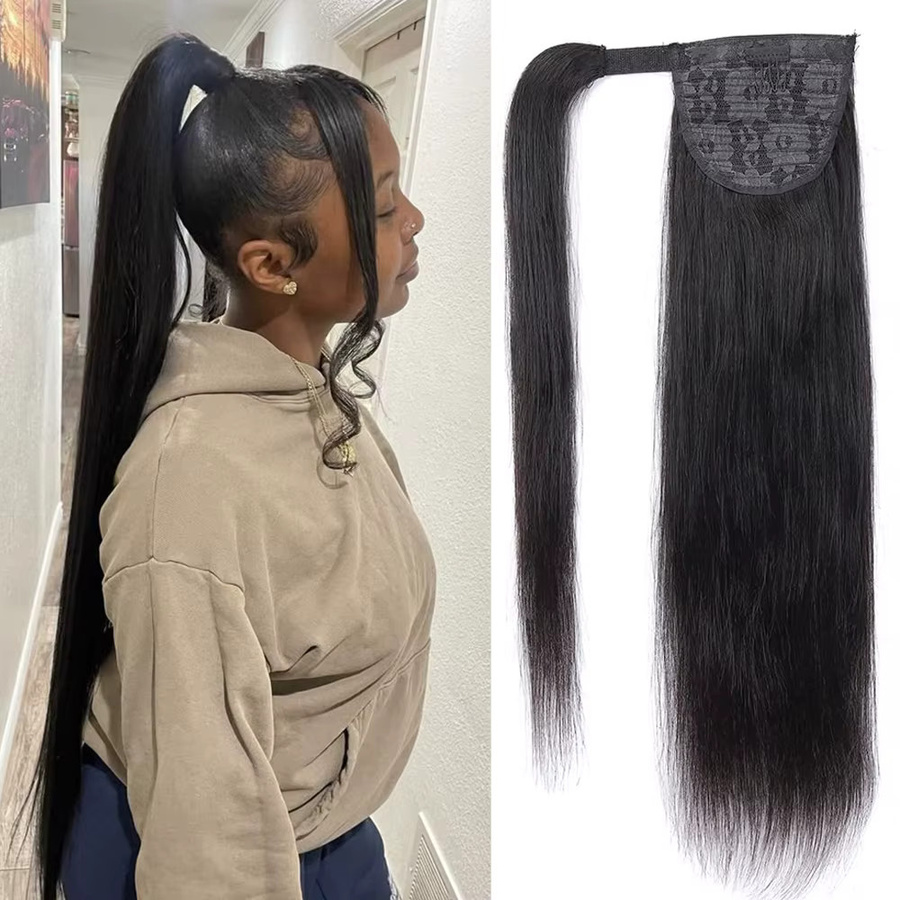Tomiyaa Remy Haarverlängerungen Clip Ins, Glattes Haar, Natürliche Farbe - Bild 6