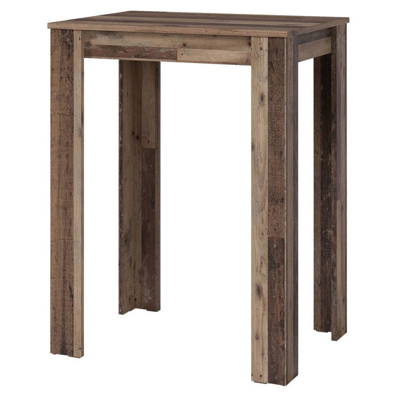 byLIVING Bartisch NELE Industrial Design in Eiche Old Wood, B/H/T: 80 x 104 x 60 cm - Bild 3