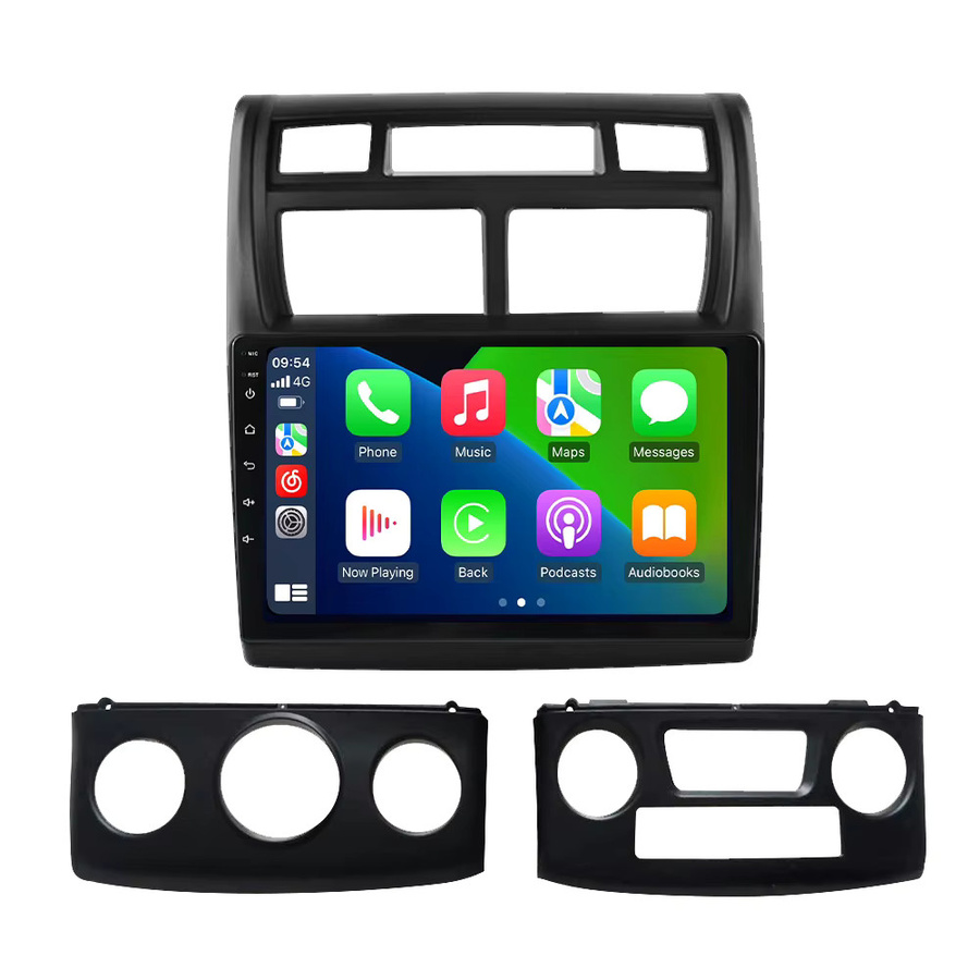 MEKEDE Android All-in-One Autoradio Multimedia-Player für Kia Sportage 2 (2008-2010) mit Android Auto, CarPlay, Bluetooth und Wi-Fi in Schwarz - Bild 5