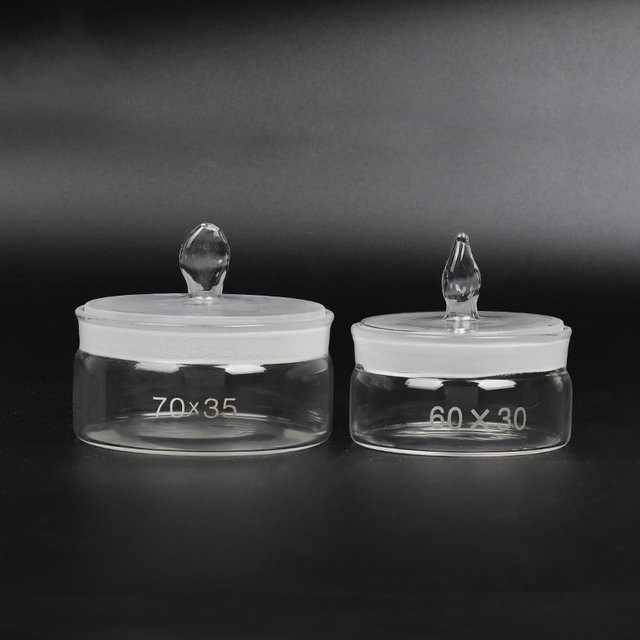 DQG Uhren Reparatur Öl Lagerung Tank, Glas, Transparent, 60x30mm - Bild 1