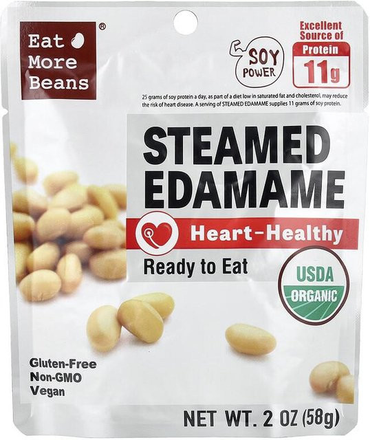 Rworld Wellness Edamame gedämpft Bio 58 g - Bild 1