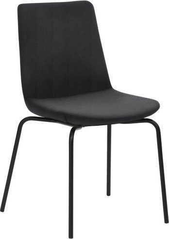 Mayer Sitzmöbel Stuhl 2008 in Grau und Anthrazit aus Stahl und Stoff, B/H/T: 48 x 87 x 54 cm - Bild 1