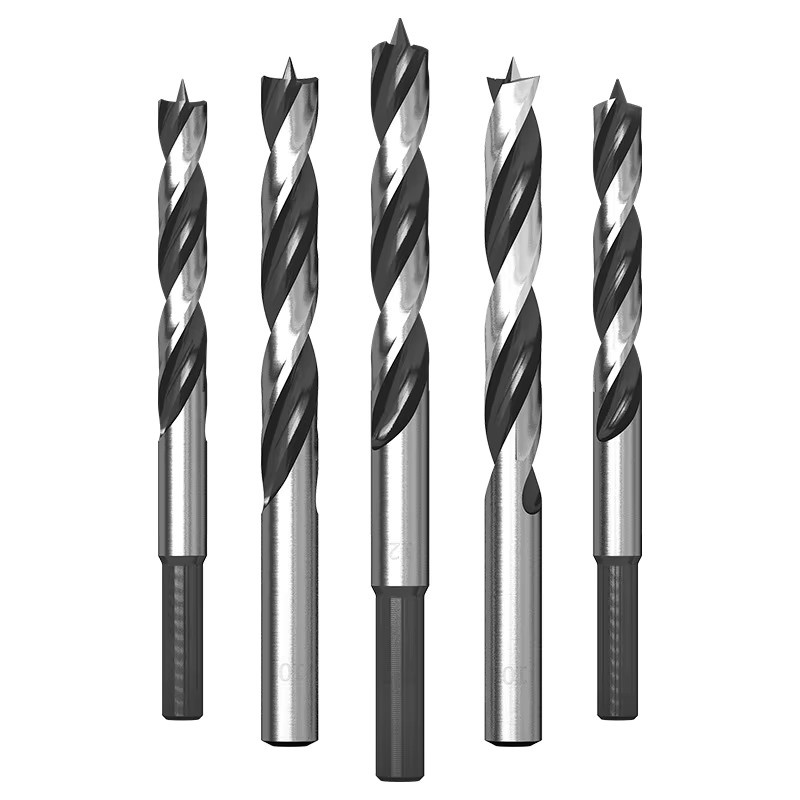 Titan-Bit-Set für Holzbearbeitung und Metallarbeiten in Braun und Silber - Bild 4