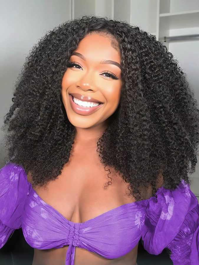 Dula A Hair Halbperücke, Echthaar, 4C Afro, Unisex - Bild 7