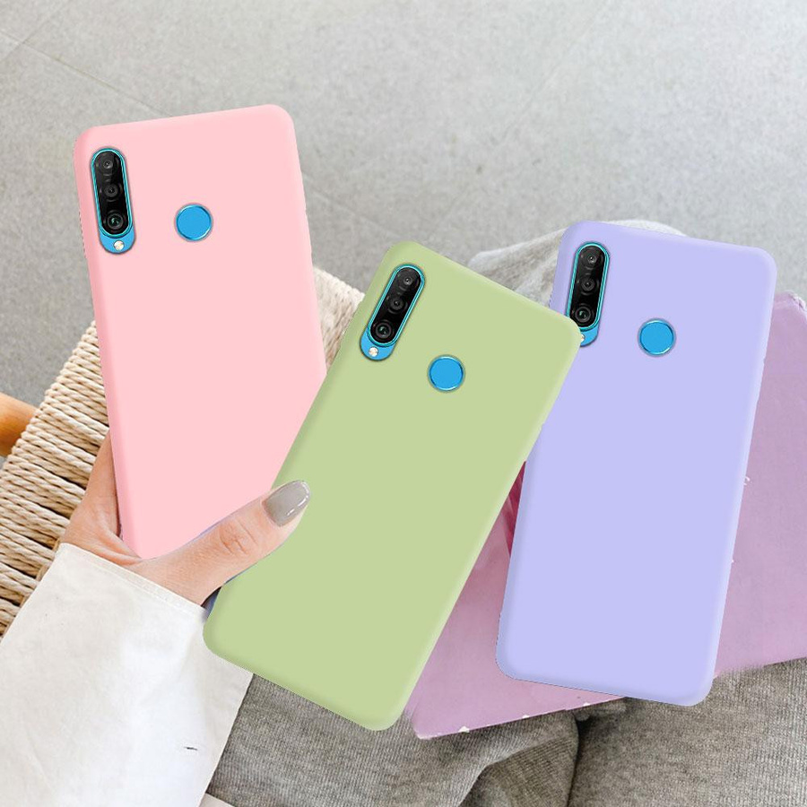 Flüssigsilikon-Handyhülle für Huawei P30 Lite, P40 Lite, Y6, Y7, Y9 Prime, Y6P, Y7P, Y8S und P Smart Serie - Bild 1