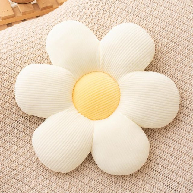 Yiran Health & Beauty Bunte Blumen Plüschkissen, Natur, Bunt / Mehrfarbig, ab 14 Jahren - Bild 1