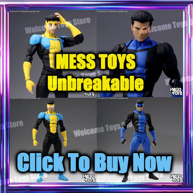 Mess Toys Mark Grayson, Actionfigur, Blau-Gelber Anzug - Bild 1