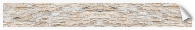 Myspotti Küchenrückwandfolie in Beige im Stone Look, selbstklebend, B: 450 cm, H: 60 cm - Bild 1