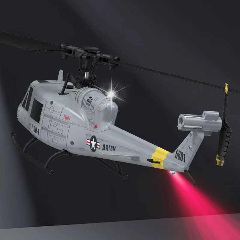 FMS Huey Ferngesteuerter Simulationshubschrauber F6601, RC-Flugzeug - Bild 2