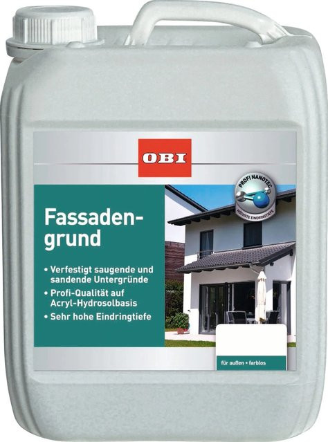 OBI Fassadengrund Transparent Wasserbasiert 7,0 l - Bild 1