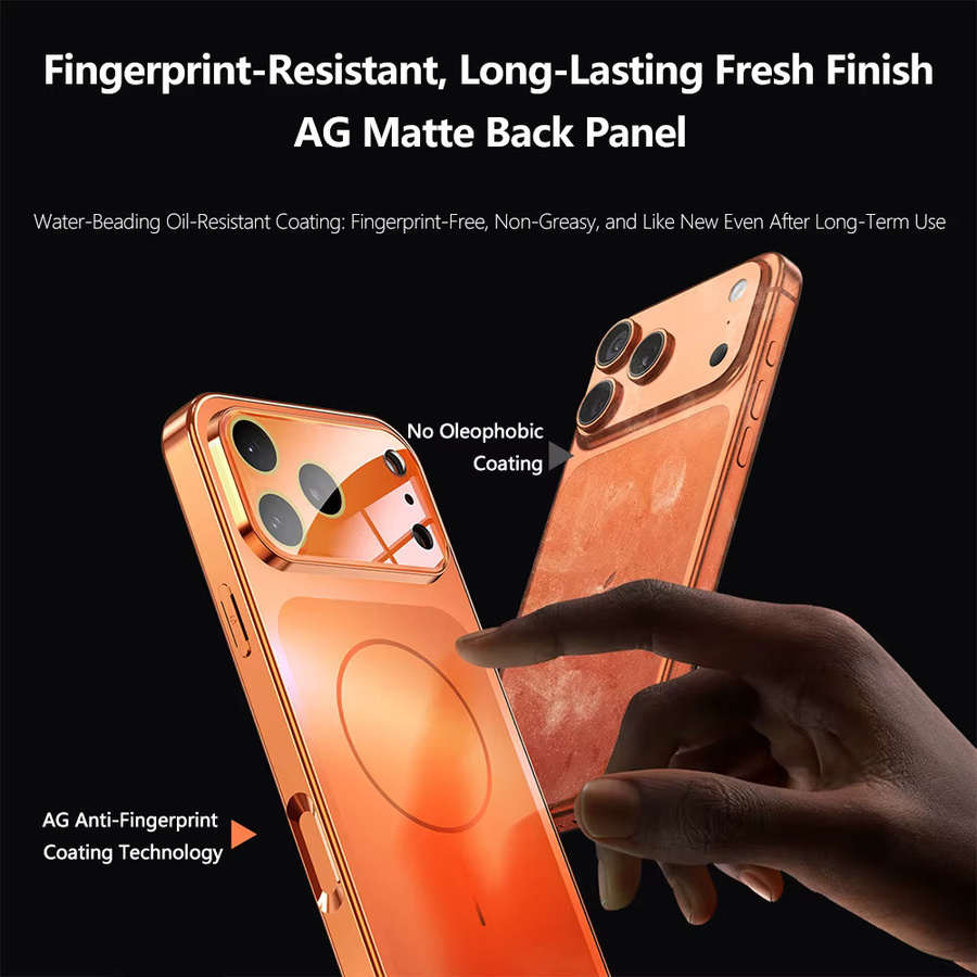 DO AS YOU WISH Matte Cover Schutzhülle mit Linsenschutz für iPhone 16 15 14 13 12 Pro Max - Bild 5