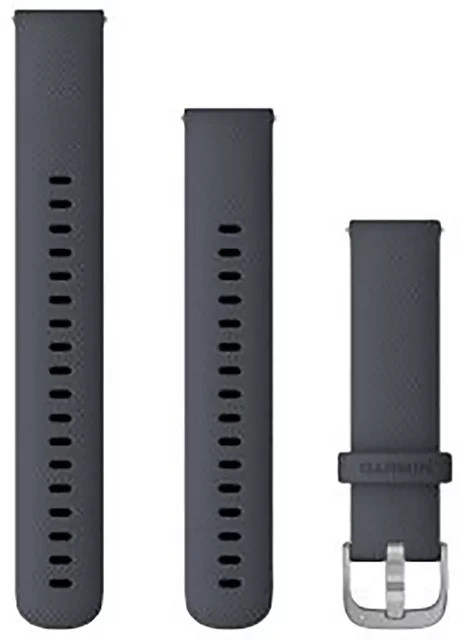 Garmin Uhrenarmband Silikon, 18 mm, Gris, Unisex - Bild 1