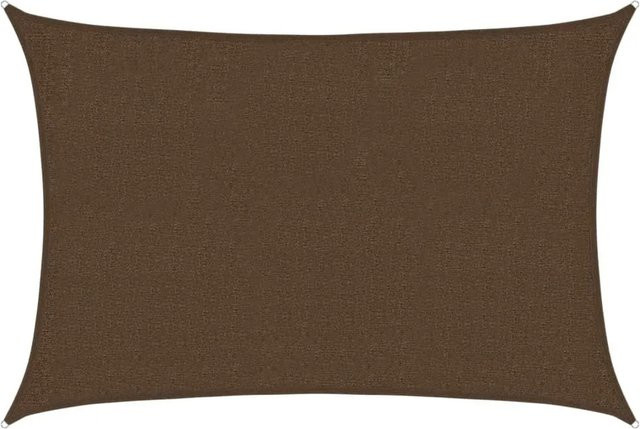 Furnicato Sonnensegel aus HDPE in Braun, Rechteckig, B: 250 cm, T: 250 cm - Bild 1