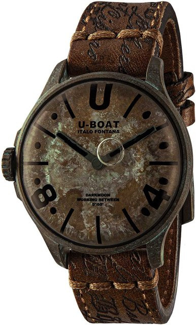 U-Boat Herrenuhr Darkmoon Unico Capsoil, Quarz, Edelstahl, 45 mm, Leder - Bild 1