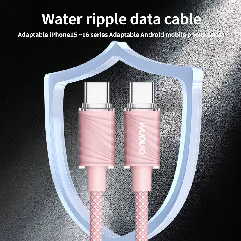 LYNXZ USB-C Schnellladekabel 60W Gelb mit 480Mbps Datenübertragung für iPhone, Xiaomi, Huawei und Samsung - Bild 4