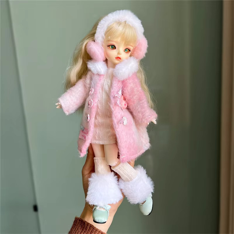 BENQING Puppen-Outfit Kleidung, Prinzessin, Rosa, 6-teiliges Set - Bild 2