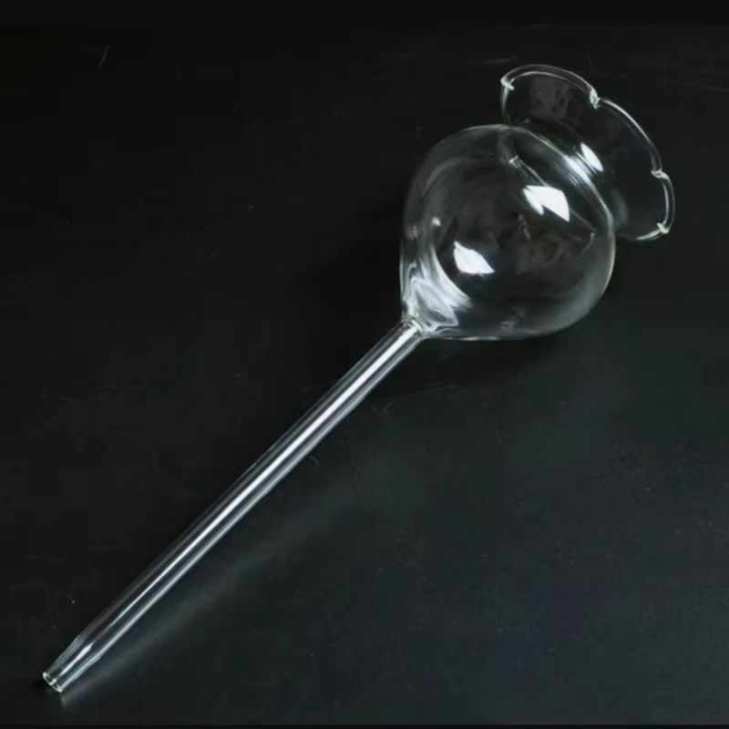 2er Set automatische Bewässerungskugeln aus mundgeblasenem Klarglas für Pflanzen, transparent, B/T/H: 8,0 x 8,0 x 25,4 cm - Bild 5