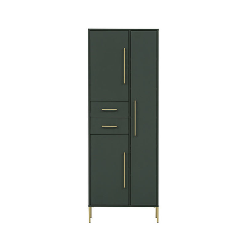 Schildmeyer Hochschrank Kent in Grün mit Soft-Close-Türen und Innenschubladen, B/H/T: 67,1 x 184,3 x 33,1 cm - Bild 5