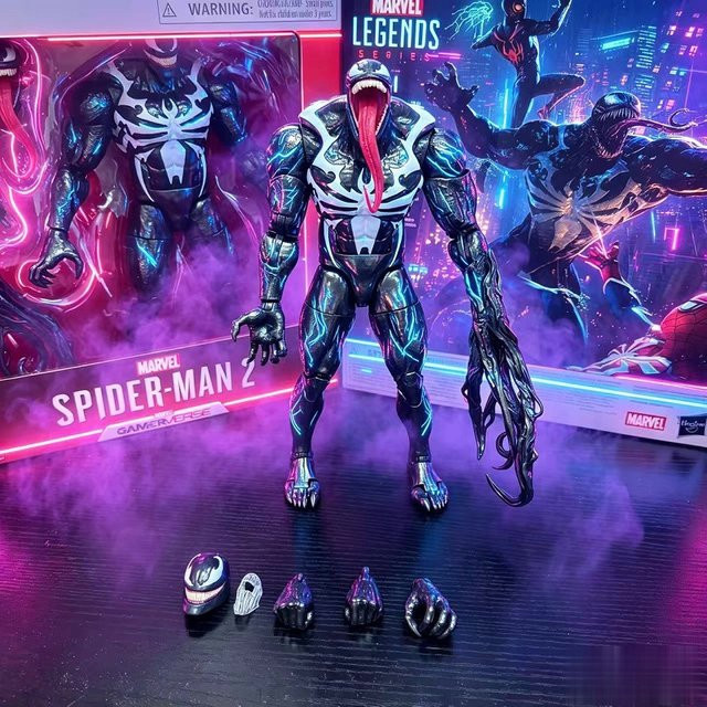 Hot Toys Marvel Venom Spider-Man Actionfigur, beweglich - Bild 1